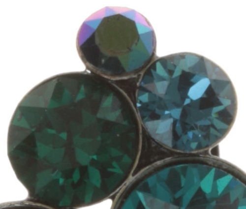 image pour Clou d'oreille Petit Glamour Bleu / Vert  