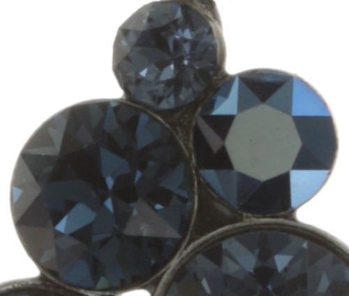 image pour Clou d'oreille pendant Petit Glamour Bleu  