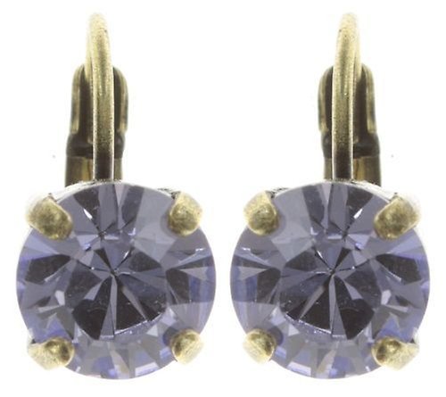 image for Earring Eurowire Black Jack Lila provence lavender SS 39