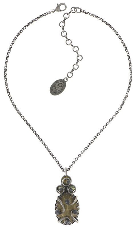 image pour Collier pendant Dragon Shield Vert  