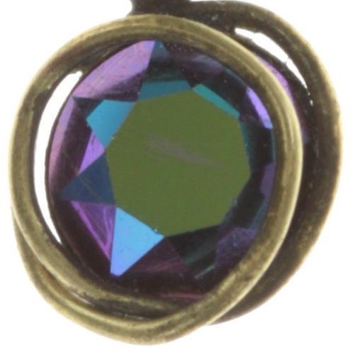 image for Necklace Pendant Sparkle Twist Blue / Green scarabaeus green 