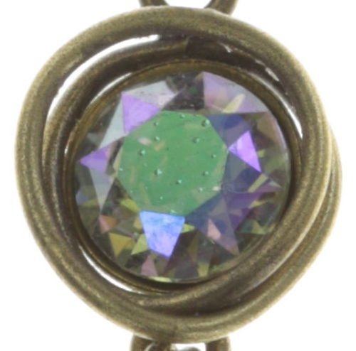 Bild für Ohrstecker baumelnd Sparkle Twist Lila crystal paradise shine 