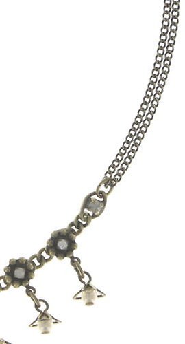 image for Necklace Pearl 'n' Ribbons White  