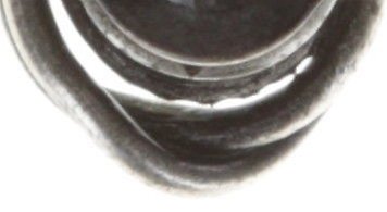 image pour Clou d'oreille Sparkle Twist Noir jet hematite SS 20