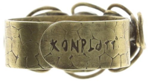 image pour Anneau Sparkle Twist Vert olive 