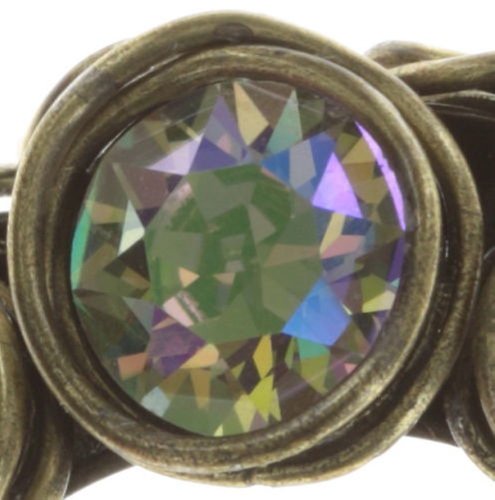 image for Ring Sparkle Twist Lila crystal paradise shine 