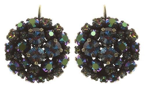 Kép Earring eurowire Ballroom Green  