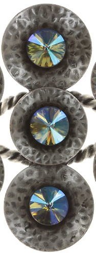 image for Bracelet Rivoli Concave Blue / Lila crystal paradise shine extra small