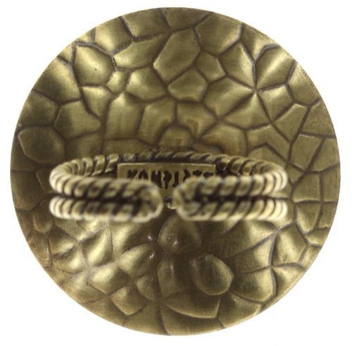 image for Ring Rivoli Concave dark rose fuchsia extra large