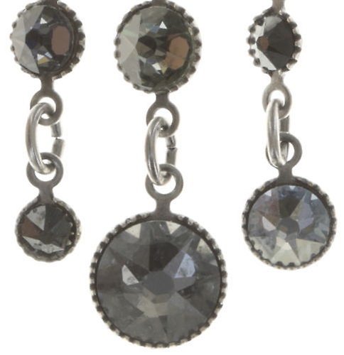 image for Necklace Collier Waterfalls Grey  