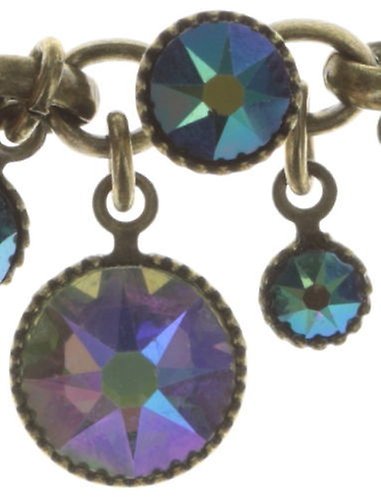 image for Necklace Waterfalls Blue / Lila  