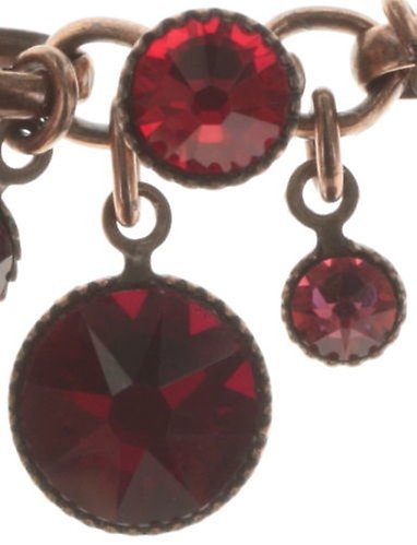 image for Necklace Waterfalls Red / Dark Rose  