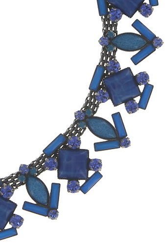 image for Necklace ART DECO Blue  