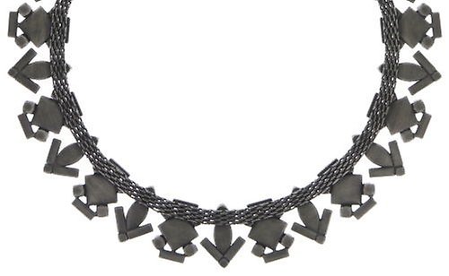 image pour Collier ART DECO Bleu  