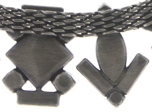 image pour Collier ART DECO Bleu  