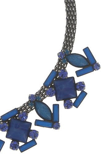 Bild für Halskette ART DECO Blau  