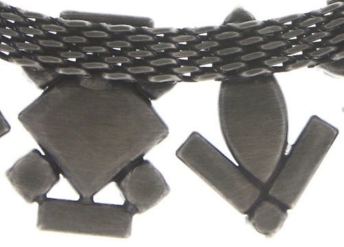 image pour Collier ART DECO Bleu  