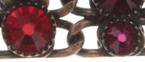 image pour Bracelet Waterfalls Rouge / Rose Foncé  