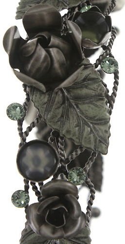 image for Head band A Rose is a Rose is a Rose Green  medium