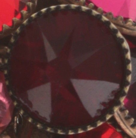 image for Ring Waterfalls Red / Dark Rose  