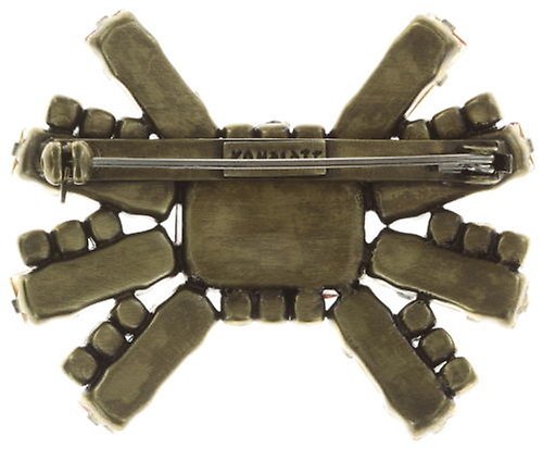 Bild für Brosche Aztec Braun / Gelb  