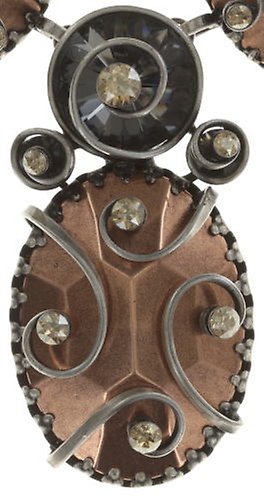 image for Necklace-Y Dragon Shield Brown  