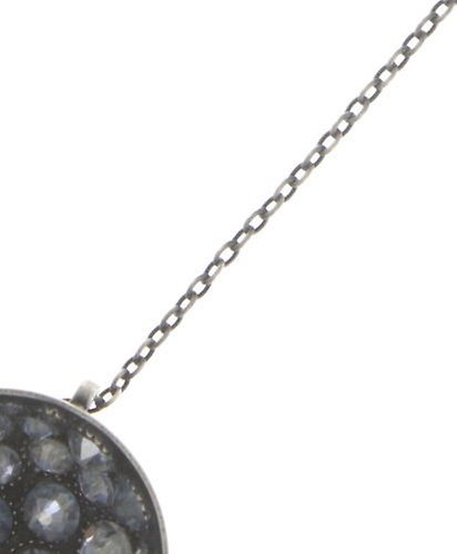 image for Necklace Pendant Orchid Hybrid Blue crystal blue shade medium