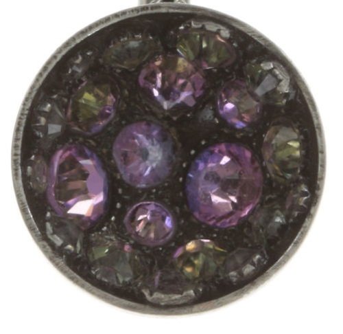 image for Earring Eurowire Orchid Hybrid Pink crystal vitrail light small