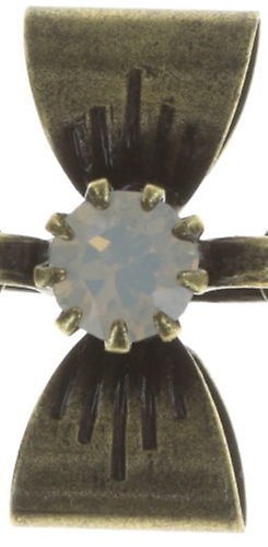 Bild für Choker Collier Pearl 'n' Ribbons Weiß  