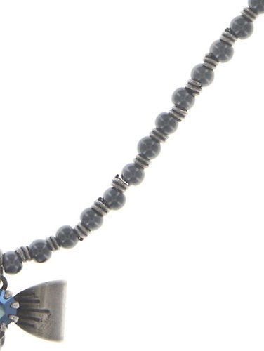 image pour Collier Pearl 'n' Ribbons Noir  