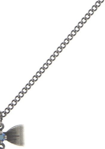 image for Necklace-Y Pearl 'n' Ribbons Black  