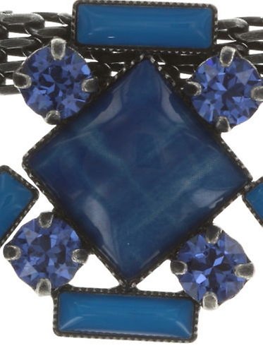 Bild für Halskette ART DECO Blau  