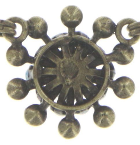 image for Necklace Pool-Side Flower Brown  