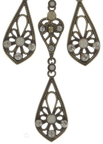 Bild für Ohrstecker baumelnd Chandelier Earrings Weiß  