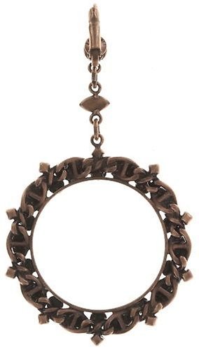 image for Earring Eurowire Dangling Mini Treasure Red  