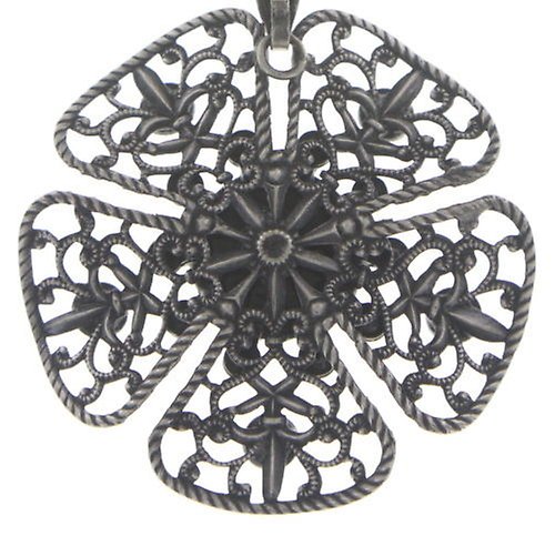 image for Necklace Pendant Flamenco Red  large