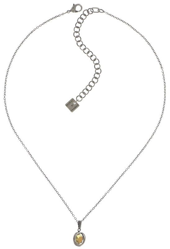 Bild für Halskette mit Anh&auml;nger Sparkle Twist Braun crystal metallic sunshine 