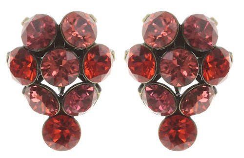image for Earring Stud Magic Fireball Coralline  