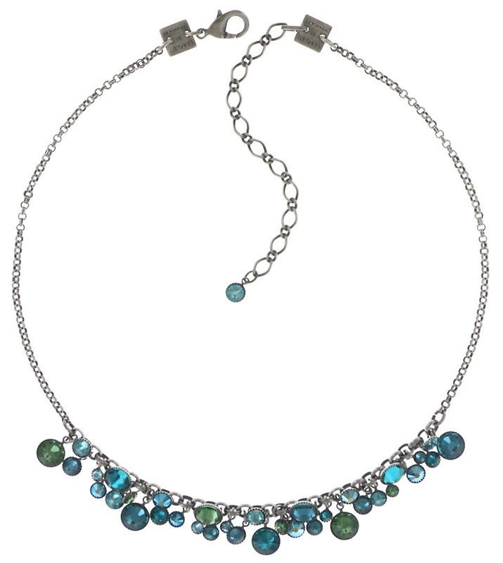 image for Necklace Waterfalls Blue / Green  