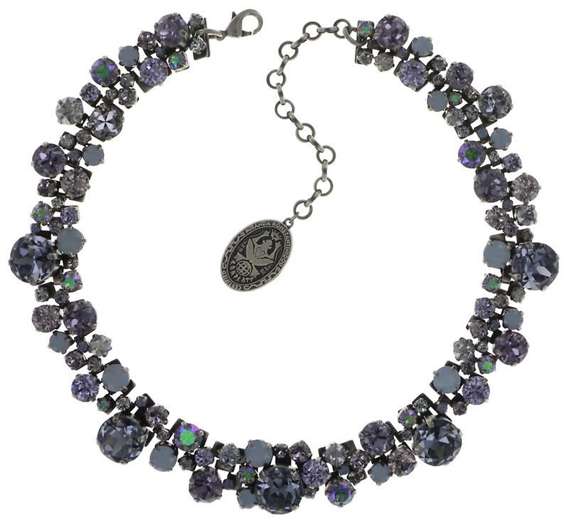 Bild für Halskette Collier Ballroom Classic Glam Helle Pastell Multi  