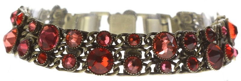 Bild für Armband Waterfalls Korallenfarbig  