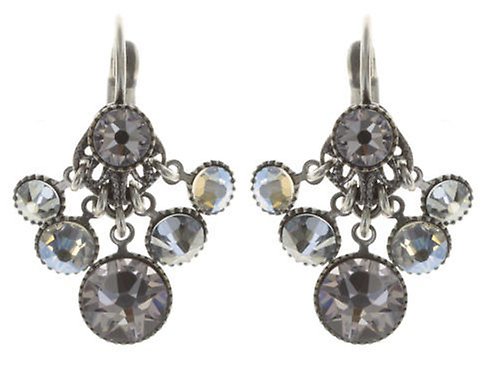 image for Earring Eurowire Dangling Waterfalls Light Pastel Multi  