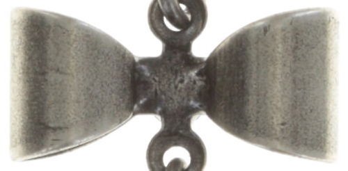 image for Necklace-Y Pearl 'n' Ribbons Black  