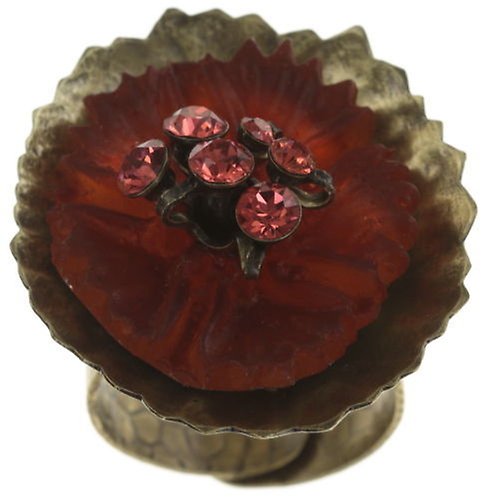 image for Ring Samurai Bloom Pink / Red  no. 6