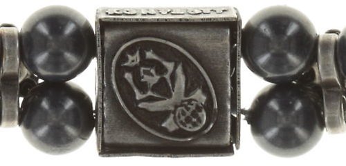 Bild für Armband elastisch Pearl 'n' Ribbons Schwarz  