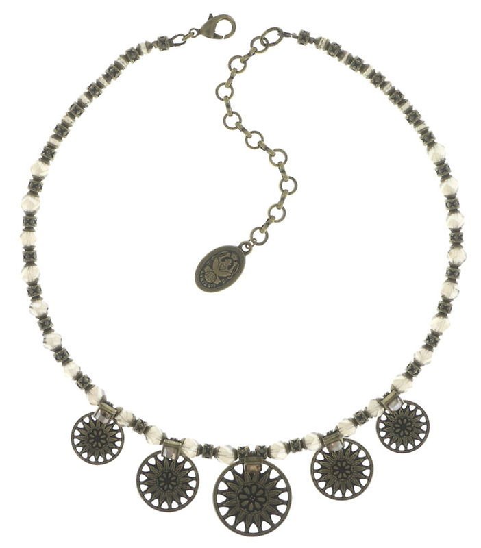 image for Necklace Rosone Yellow  medium, small, extra small