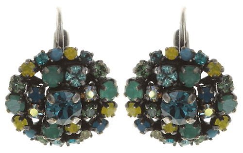 Bild für Ohrringe mit Brisur Ballroom Blau / Gelb  