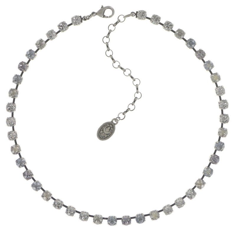 image for Necklace Colour Snake White  