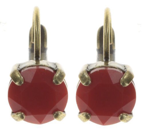 image pour Boucles d'oreilles Eurowire Black Jack Rouge red SS 39