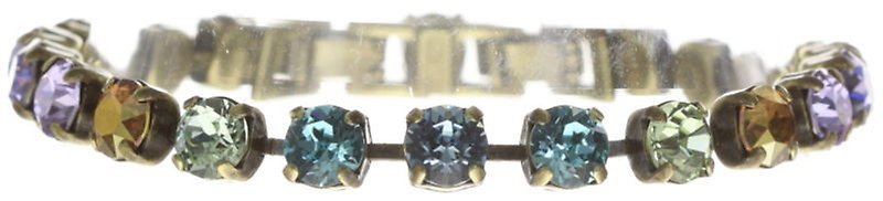 Bild für Armband Colour Snake blau / braun / lila  